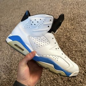 Jordan 6 sport blue 2014 pair